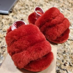 Ugg slipper fluff yeah slide